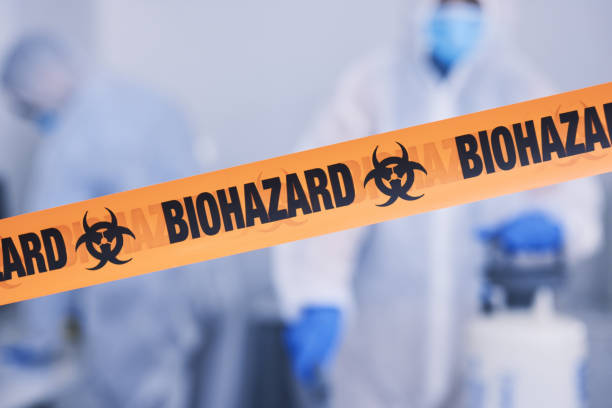 Professional Biohazard Cleanup technician working in Berea, KY
